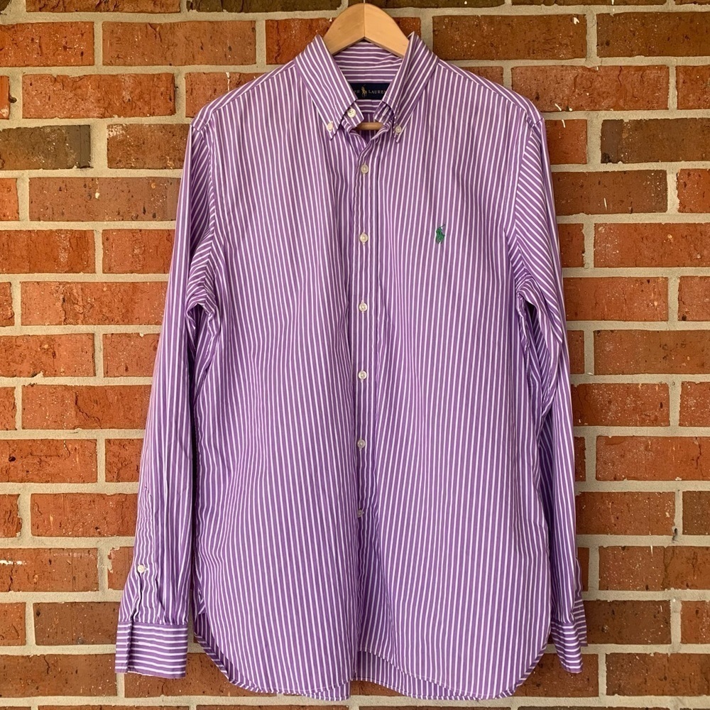 Ralph Lauren Men's Cotton Long Sleeve Button Down